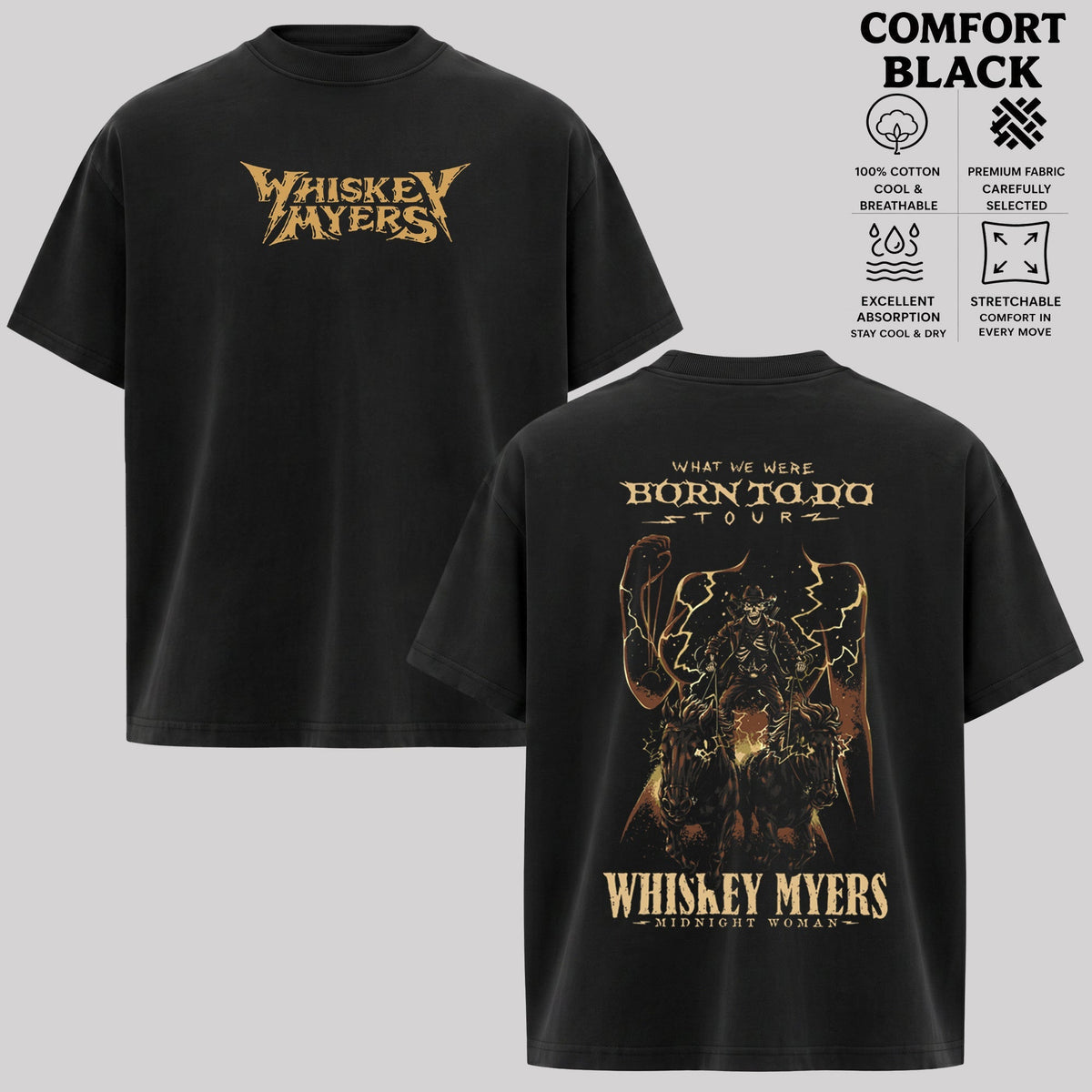 Whiskey Myers Tour T-Shirt & Hoodie