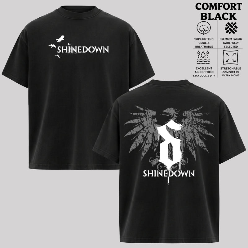Vintage Shinedown Tour America Rock Band T-Shirt, Hoodie