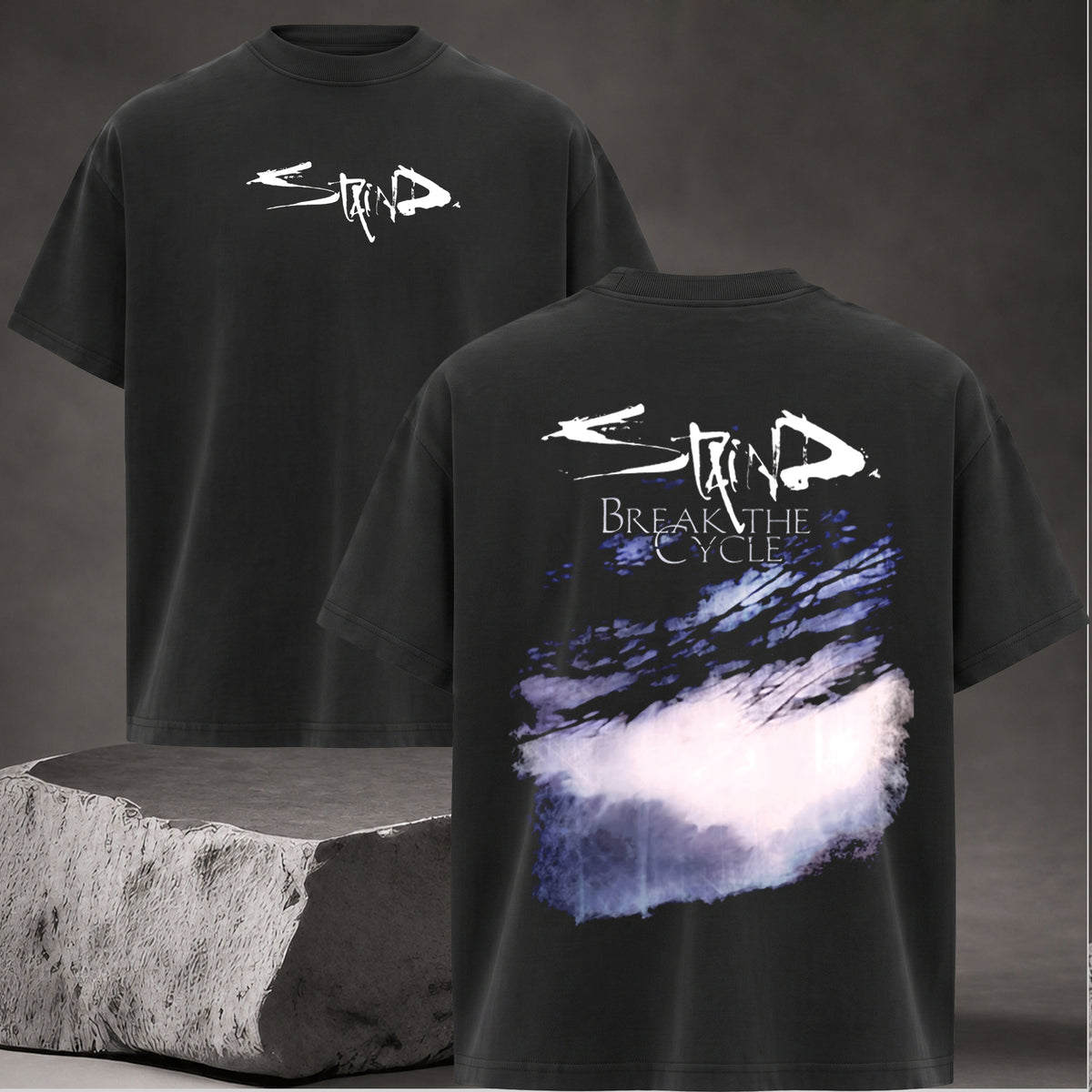 Vintage Staind Break The Cycle 25th Anniversary Tour , Top Men's and Women's