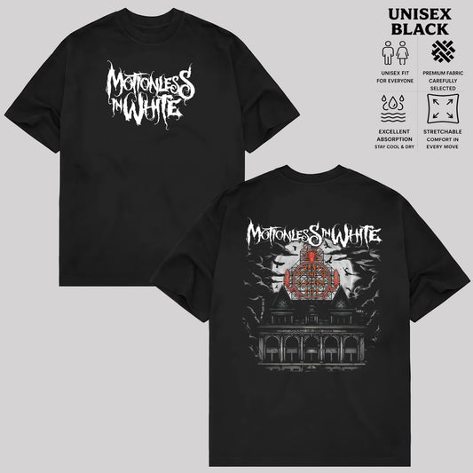Retro Retro Motionless In White Afraid Of The Dark T Shirt , MIW Shirt , Afraid Of The Dark T Shirt & Hoodie