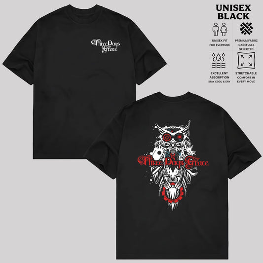 Three Days Grace Owl Men's Quick-Drying Sports Tshirt & hoodie