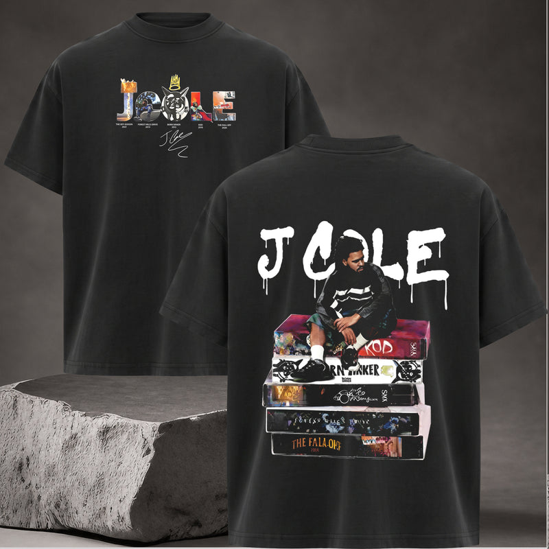 Vintage J. Cole "Cole World" Charlotte Hornets Starter T-Shirt