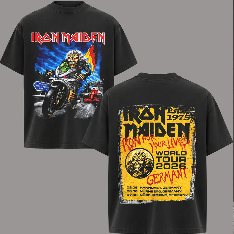 ReTro Iron Maiden Rock Band T-Shirt & Hoodie