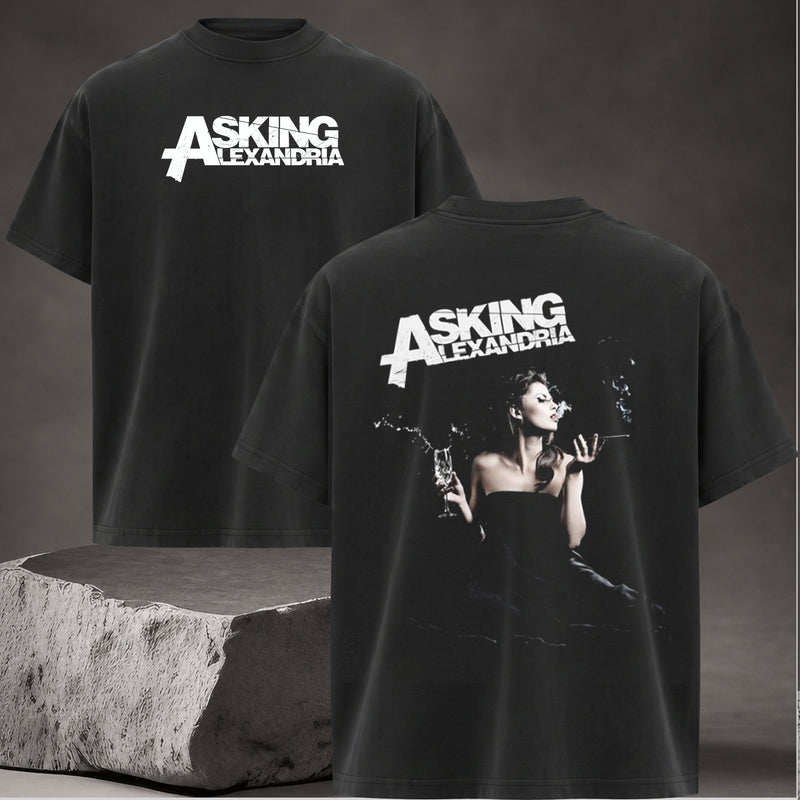 Vintage  Asking Alexandria T-Shirt, Double-Sided