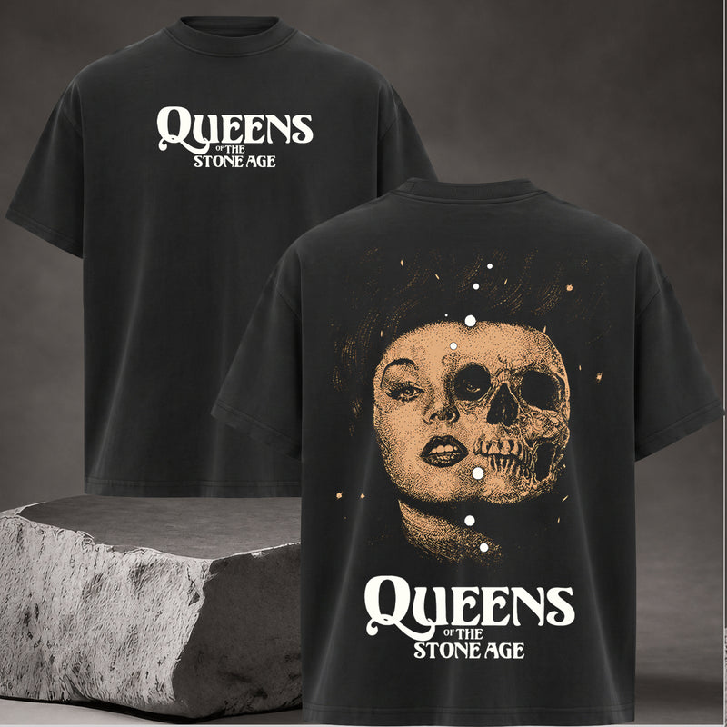 Retro Queens Of The Stone Age 2026 Tour T-Shirt