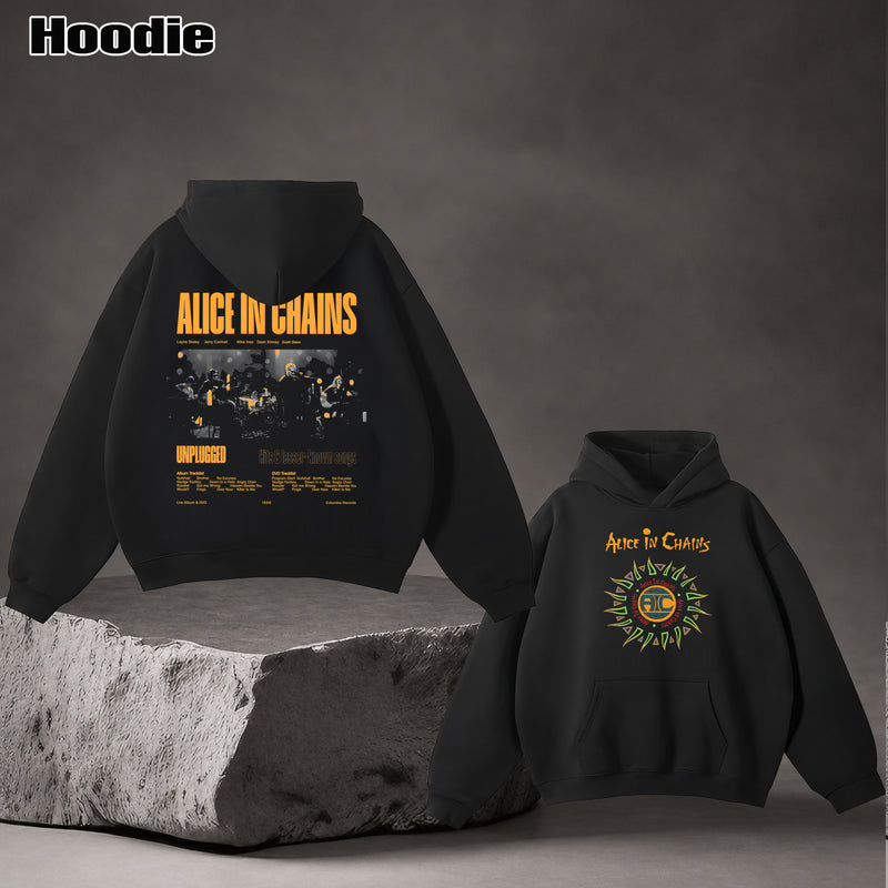 Vintage Album Alice In Chains Band Rock Band T-Shirt, Hoodie