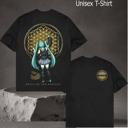 Retro Miku Bring Me The Horizon Rock Band Tour T-Shirt & Hoodie
