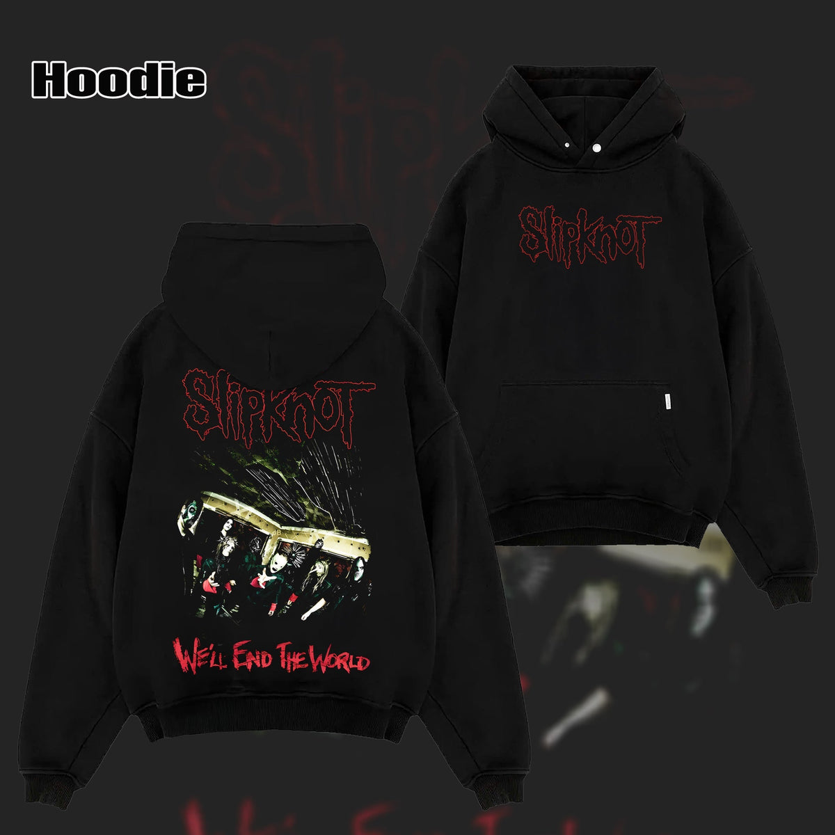 Vintage Slipknot "We'll End The World" concert T-shirt & hoodie